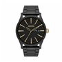 Montre Homme Nixon Sentry SS Noir Or