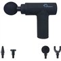 Pistolet massant - LITTLE BALANCE - Sport Relax - 6 vitesses - 4 tetes - Noir