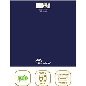 Pese-personne - LITTLE BALANCE - SB3 - USB-C - Bleu nuit