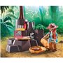 PLAYMOBIL 71819 Brachiosaure, explorateurs, aéroglisseur