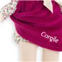 Doudou - COROLLE - Miss Rose Grenadine - 25 cm - senteur vanille - des la naissance