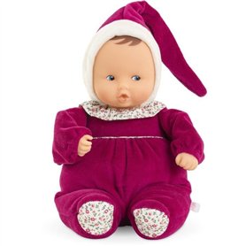 Doudou - COROLLE - Babipouce Rose Grenadine - 28 cm - senteur vanille - des la naissance