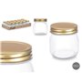 Bocal Vivalto CWDH05-18PK Transparent Doré 180 ml (18 Unités)
