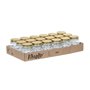 Bocal Vivalto CWDH05-18PK Transparent Doré 180 ml (18 Unités)