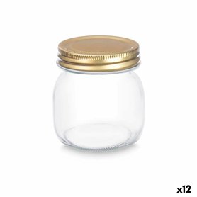 Bocal Vivalto CWDH04-12PK Transparent Doré 300 ml (12 Unités)