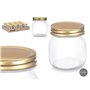 Bocal Vivalto CWDH04-12PK Transparent Doré 300 ml (12 Unités)