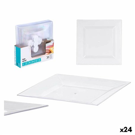 Service de vaisselle Leknes CK80668-1-T Transparent polystyrène Plastique 27