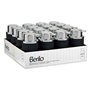 Distributeur de Savon Berilo 3236-3 Anthracite Plastique 420 ml 7 x 14,5 x 8,5 cm (16 Unités)