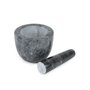 Mortier de cuisine Quttin Granite 10 x 10 x 8 cm (12 Unités)
