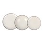Assiettes La Mediterránea Anllo Blanc 12 Pièces (2 Unités)