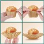 Ensemble de moules à pâtisserie Algon Papier 5 x 4 cm 50 Pièces (36 Unités)