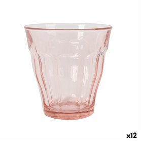 Set de Verres Duralex Picardie Rose 250 ml 4 Pièces (12 Unités)