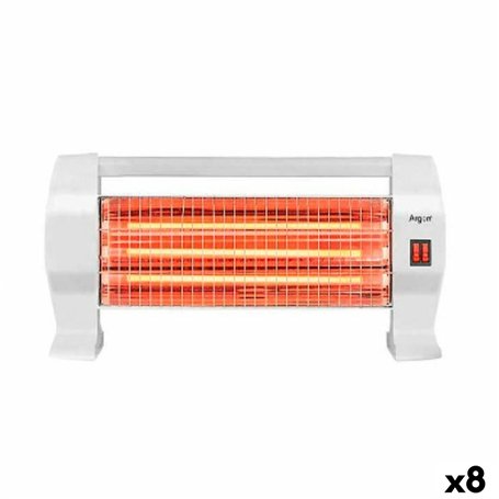 Radiateur halogène électrique Argon W-HH1231 Blanc 1200 W (8 Unités)
