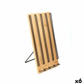 Organisateur de capsules de café Quttin Bambou 35 x 18 x 4 cm 40 Capsules de café (6 Unités)