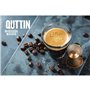 Organisateur de capsules de café Quttin Bambou 35 x 18 x 4 cm 40 Capsules de café (6 Unités)
