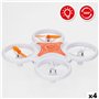 Hélicoptère télécommandé Colorbaby (4 Unités)