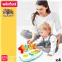 Piano jouet Winfun 26 x 11 x 15 cm (4 Unités)