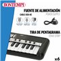 Clavier 37 Touches Bontempi 42 x 4 x 15 cm (6 Unités)
