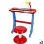 Clavier 37 Touches Bontempi 43 x 56 x 23 cm (2 Unités)