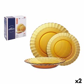 Assiettes Duralex Picardie 12 Pièces (2 Unités)