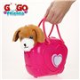 Jouet Peluche Colorbaby Tissu Peluche Plastique 10 x 17 x 9 cm (6 Unités)