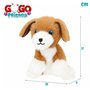 Jouet Peluche Colorbaby Tissu Peluche Plastique 10 x 17 x 9 cm (6 Unités)