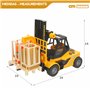 Véhicules de Chantier Colorbaby Lumière Son 26 x 14 x 10 cm (6 Unités)