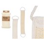 Éponge de Massage Berilo B7083-16 Blanc (12 Unités)