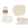 Gant Exfoliant Berilo B7083-5 Blanc Beige (12 Unités)