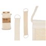 Éponge de Massage Berilo B7081-16 Blanc Beige (12 Unités)
