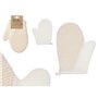 Gant Exfoliant Berilo B7081-10 Blanc Beige (12 Unités)