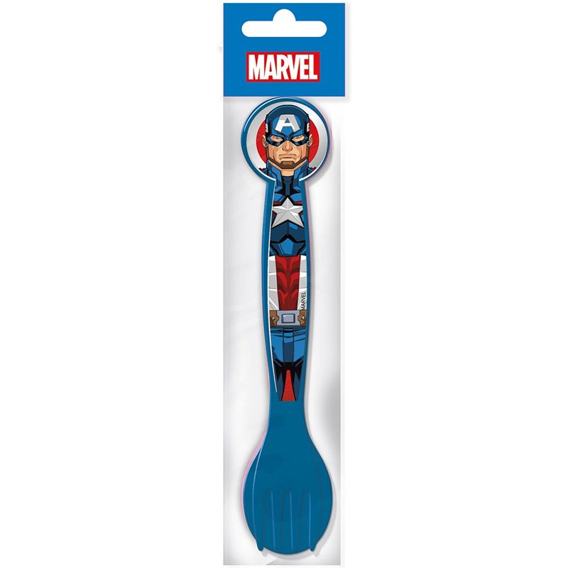 Set de couverts The Avengers CZ11397 Multicouleur Plastique 2 Pièces