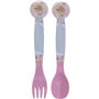 Set de couverts Disney Princess CZ11398 Rose Plastique 2 Pièces