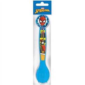 Set de couverts Spider-Man CZ11402 Multicouleur Plastique 2 Pièces