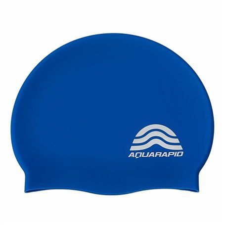 Bonnet de bain Aquarapid Cuffia Bleu Silicone