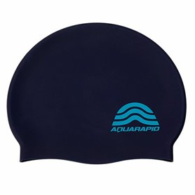 Bonnet de bain Aquarapid Cuffia Bleu foncé Silicone
