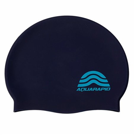 Bonnet de bain Aquarapid Cuffia Bleu foncé Silicone