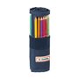 Pochette crayons El Ganso Eclipse Blue marine 7 x 20 x 7 cm 27 Pièces
