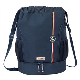 Sac à dos serré par des ficelles El Ganso Eclipse Blue marine 35 x 40 x 1 cm