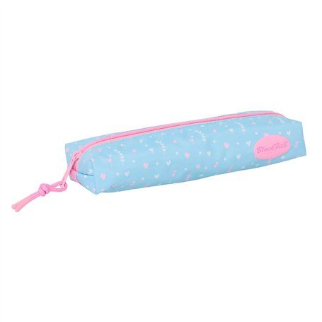 Fourre-tout BlackFit8 Smile Rose Bleu clair 22 x 4 x 7 cm