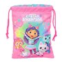 Sac pour snack Gabby's Dollhouse Confetti Rose Turquoise