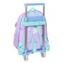 Cartable à roulettes Frozen Spirit Lila 28 x 34 x 10 cm
