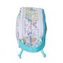 Trousse Fourre-Tout Double Safta Bleu Blanc 21 x 8 x 6 cm 3D