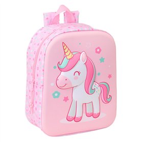 Sac à dos enfant Safta Rose 22 x 27 x 10 cm 3D