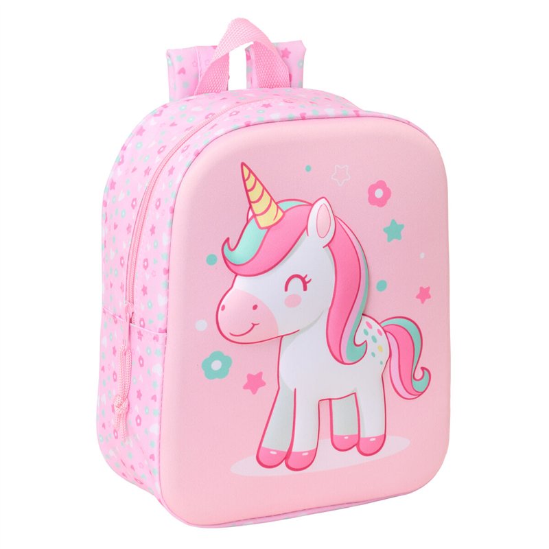 Sac à dos enfant Safta Rose 22 x 27 x 10 cm 3D