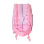 Trousse Fourre-Tout Double Safta Rose 21 x 8 x 6 cm 3D