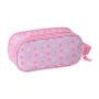 Trousse Fourre-Tout Double Safta Rose 21 x 8 x 6 cm 3D