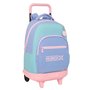 Cartable à roulettes Munich Mellow Bleu Rose Bleu ciel 33 x 45 x 22 cm