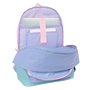 Sac à Dos pour Portable et Tablette avec Sortie USB Munich Mellow Bleu Rose Celeste