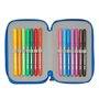 Plumier double The Paw Patrol Cool Bleu Rouge 12.5 x 19.5 x 4 cm 29 Pièces